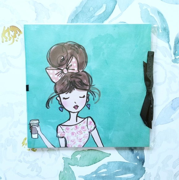 The Paper Studio Office New The Paper Studio Girl With Coffee 8x8